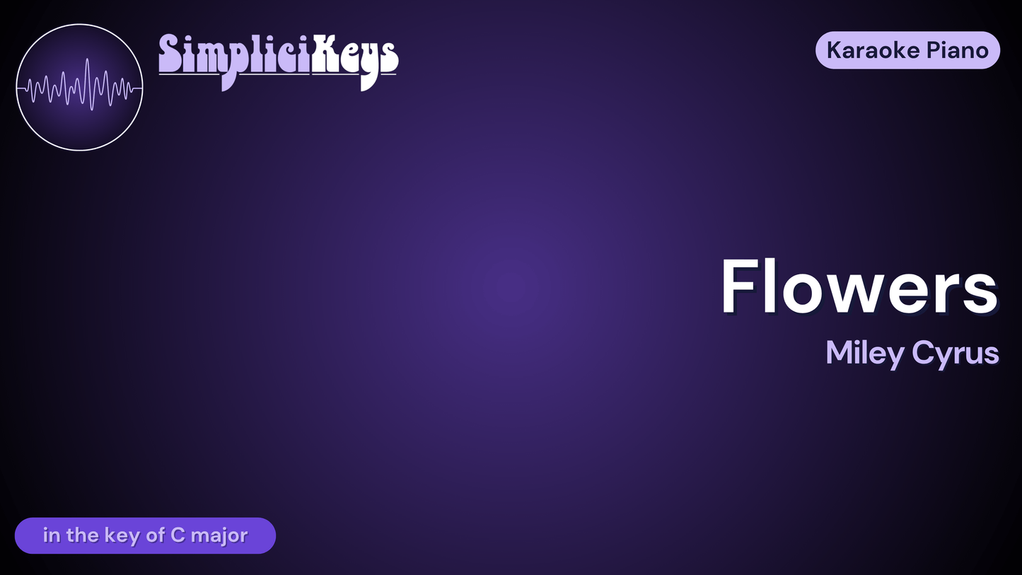 Flowers | Miley Cyrus (MP3)