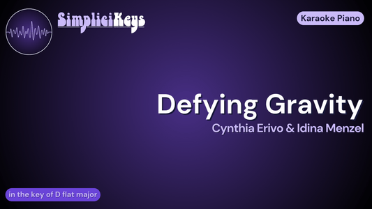 Defying Gravity | Sheet Music & MP3 Bundle