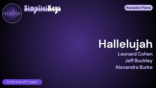 Hallelujah | Alexandra Burke, Leonard Cohen, Jeff Buckley (MP3)