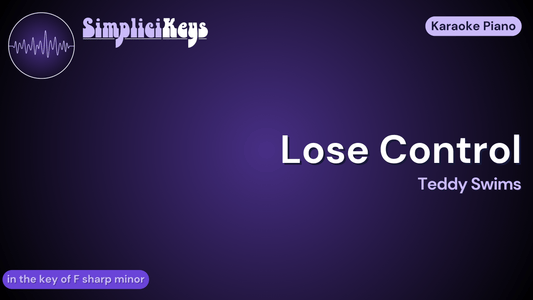 Lose Control | Teddy Swims (MP3)