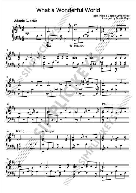 What A Wonderful World | Louis Armstrong